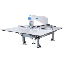 The intelligent template sewing machine with rotating head